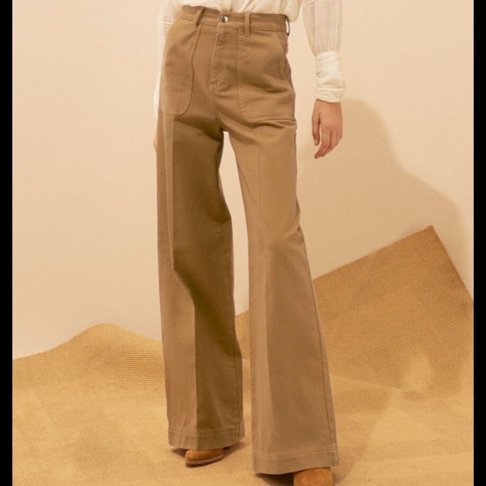 Ba&sh Dixon Trousers in Ocre